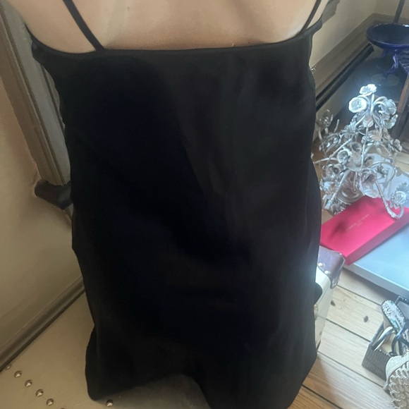 Valentino night silk and velvet sleep gown - Picture 4 of 7